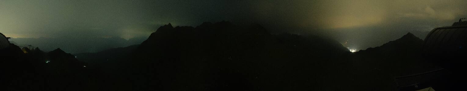 Silvretta Montafon Panorama Bahn am Hochjoch