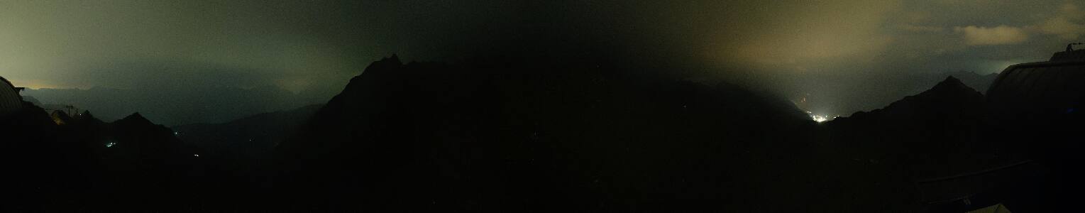 Silvretta Montafon Panorama Bahn am Hochjoch