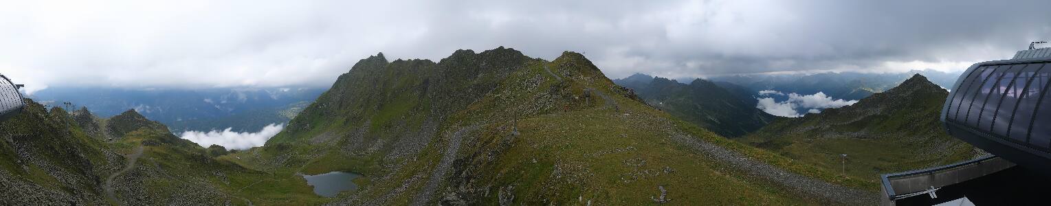 Silvretta Montafon Panorama Bahn am Hochjoch