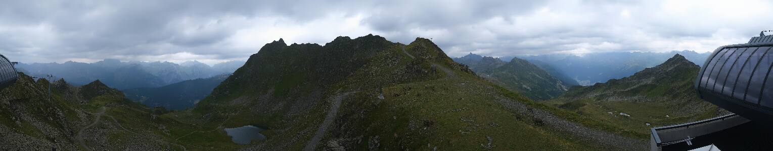 Silvretta Montafon | Panorama Bahn am Hochjoch