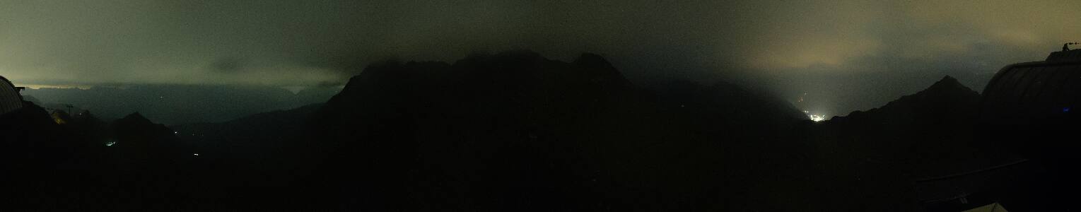 Silvretta Montafon Panorama Bahn am Hochjoch