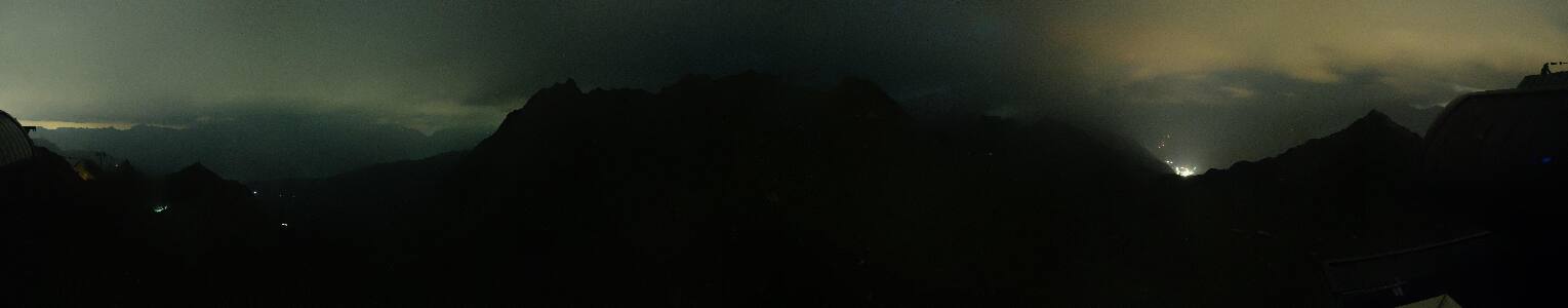 Silvretta Montafon Panorama Bahn am Hochjoch