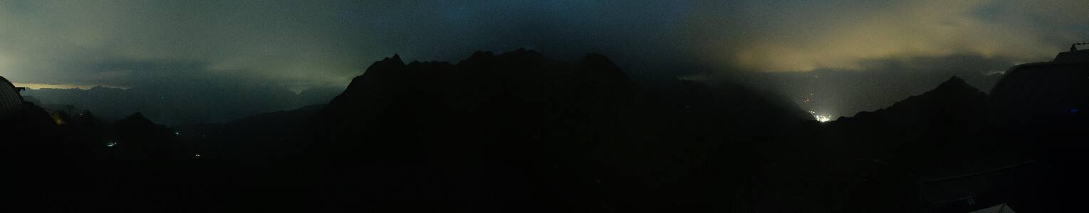 Silvretta Montafon Panorama Bahn am Hochjoch