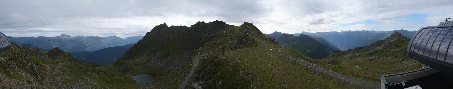Silvretta Montafon | Panorama Bahn am Hochjoch