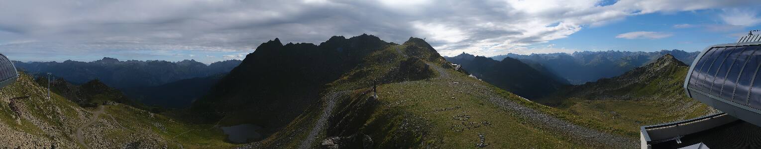 Silvretta Montafon | Panorama Bahn am Hochjoch