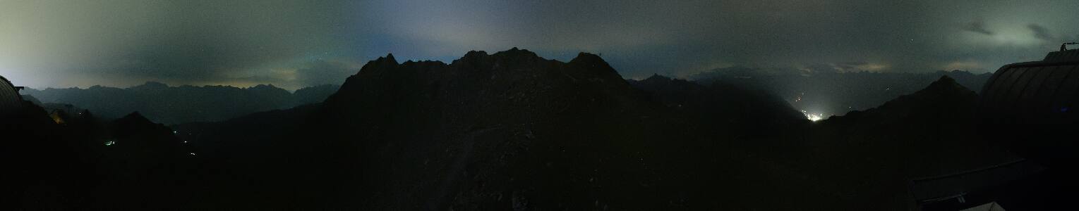 Silvretta Montafon Panorama Bahn am Hochjoch