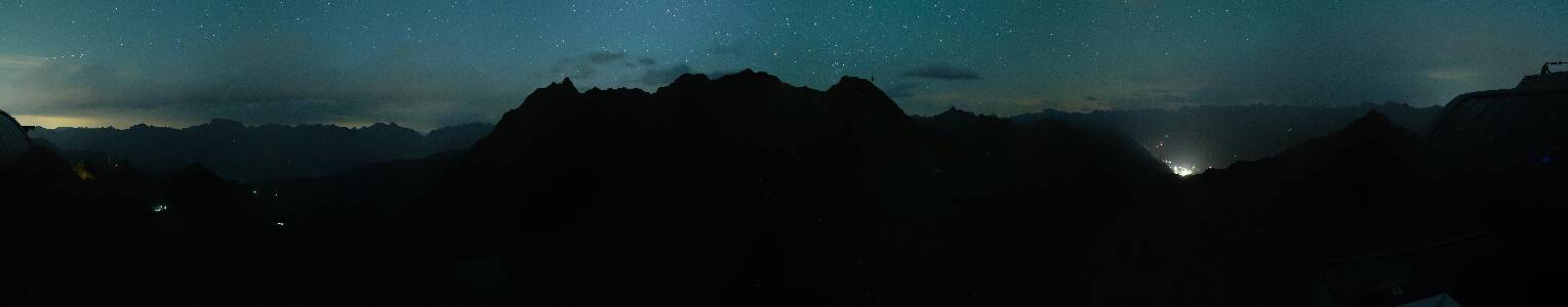 Silvretta Montafon Panorama Bahn am Hochjoch