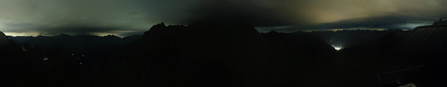 Silvretta Montafon Panorama Bahn am Hochjoch