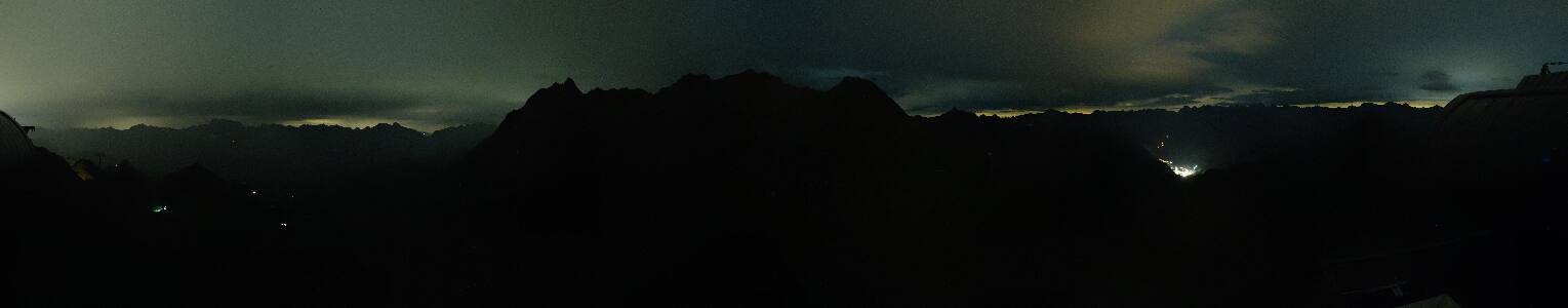 Silvretta Montafon Panorama Bahn am Hochjoch