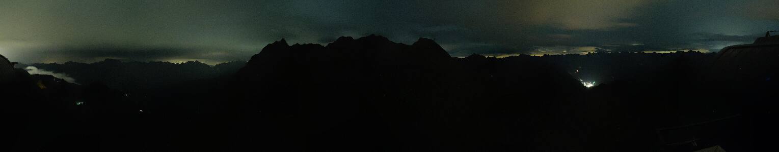 Silvretta Montafon Panorama Bahn am Hochjoch