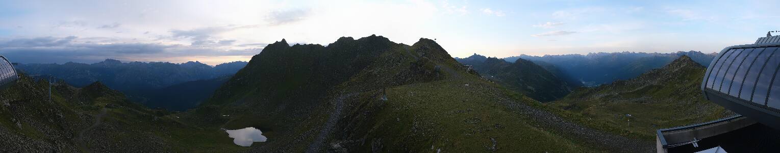 Silvretta Montafon | Panorama Bahn am Hochjoch