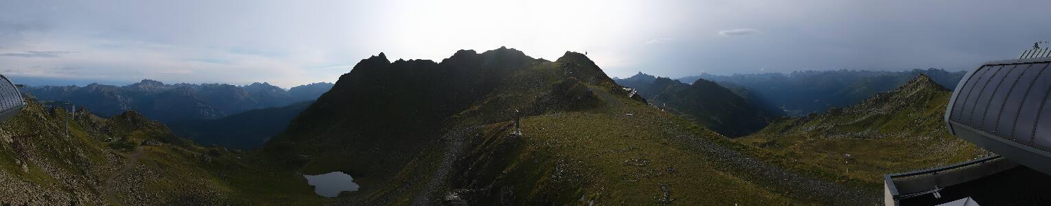 Silvretta Montafon Panorama Bahn am Hochjoch