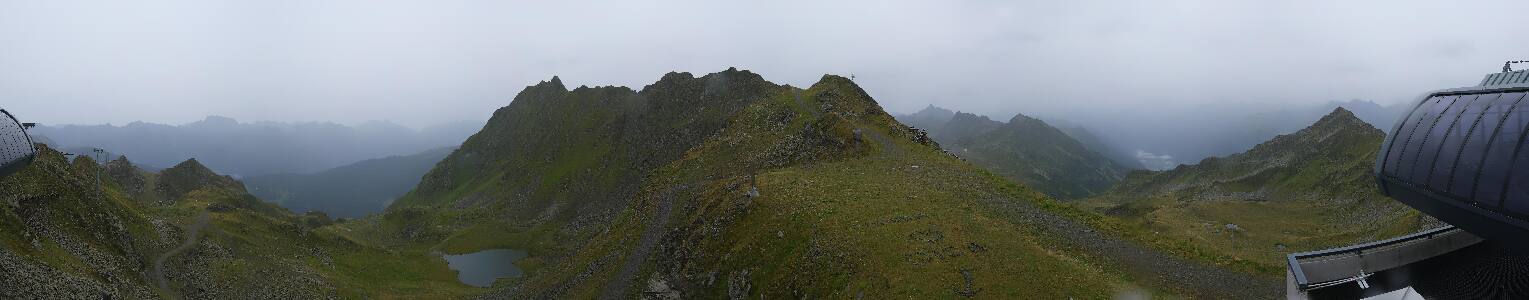 Silvretta Montafon Panorama Bahn am Hochjoch