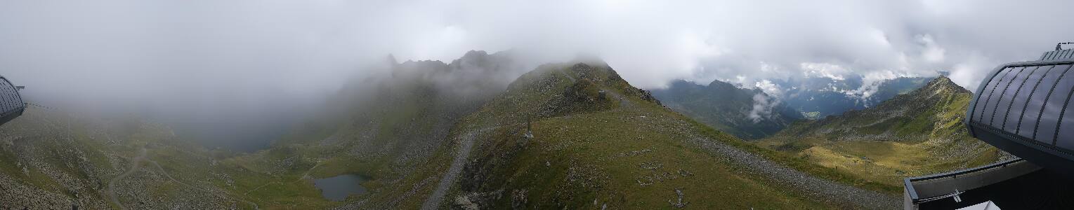 Silvretta Montafon Panorama Bahn am Hochjoch