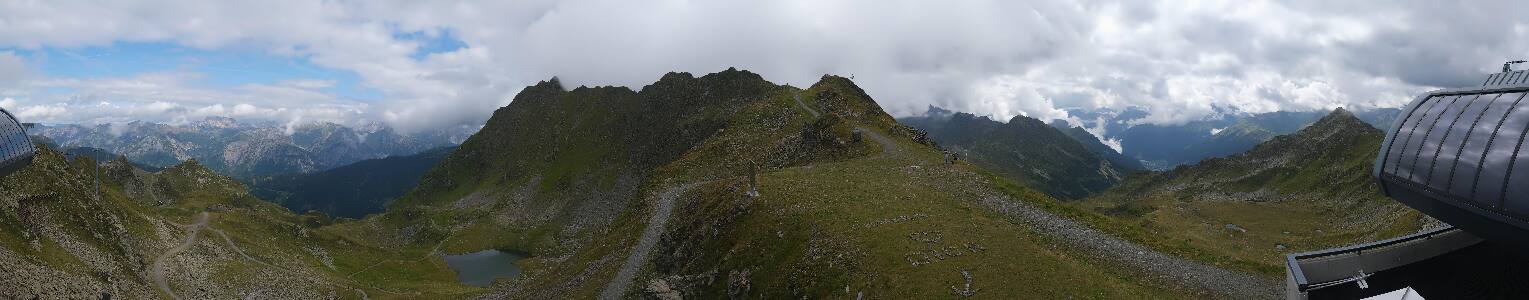 Silvretta Montafon | Panorama Bahn am Hochjoch