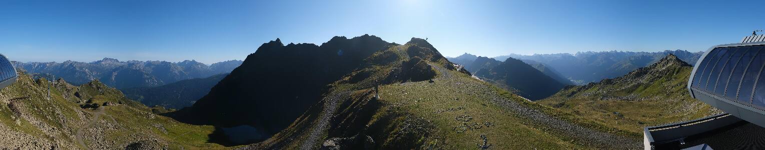 Silvretta Montafon | Panorama Bahn am Hochjoch