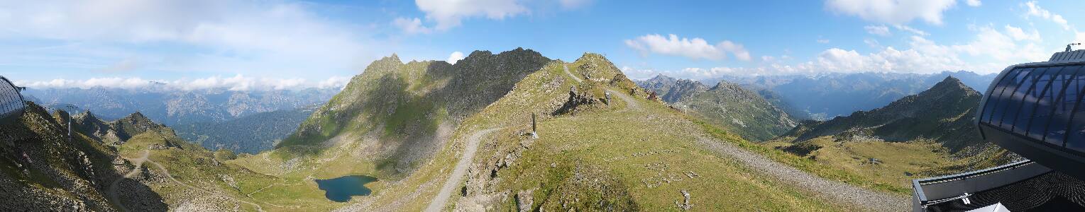 Silvretta Montafon | Panorama Bahn am Hochjoch