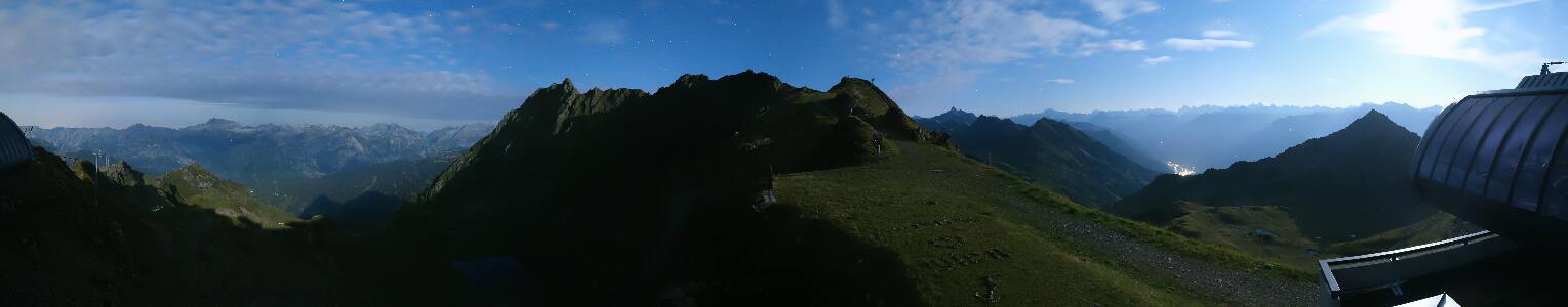 Silvretta Montafon | Panorama Bahn am Hochjoch