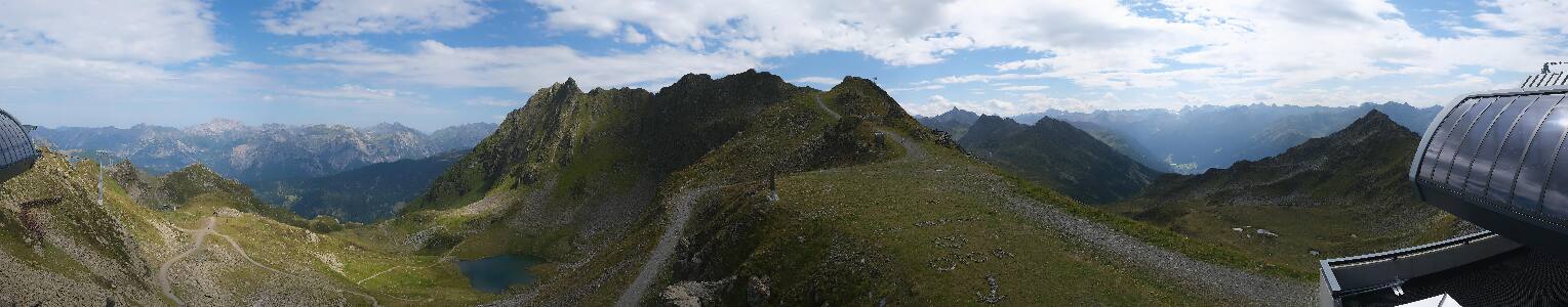 Silvretta Montafon | Panorama Bahn am Hochjoch