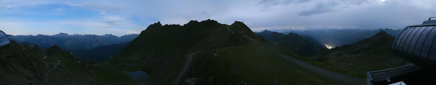 Silvretta Montafon | Panorama Bahn am Hochjoch