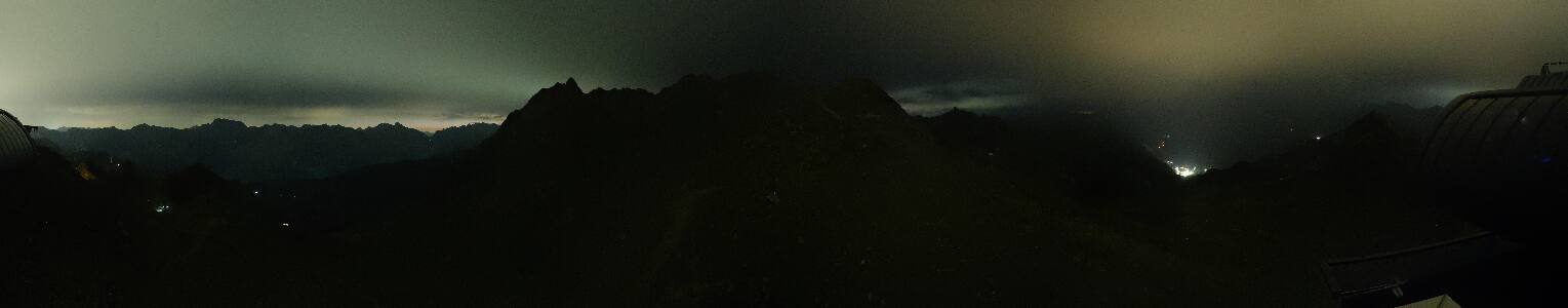 Silvretta Montafon Panorama Bahn am Hochjoch