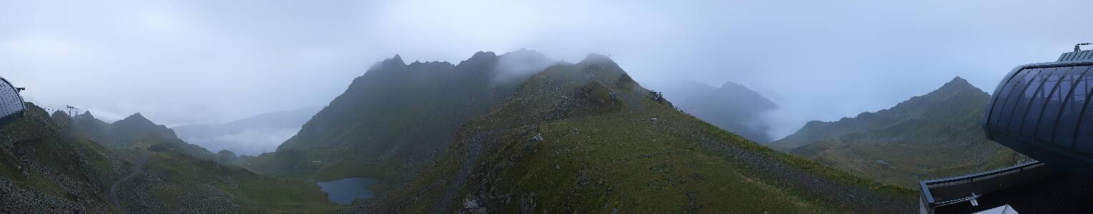 Silvretta Montafon Panorama Bahn am Hochjoch