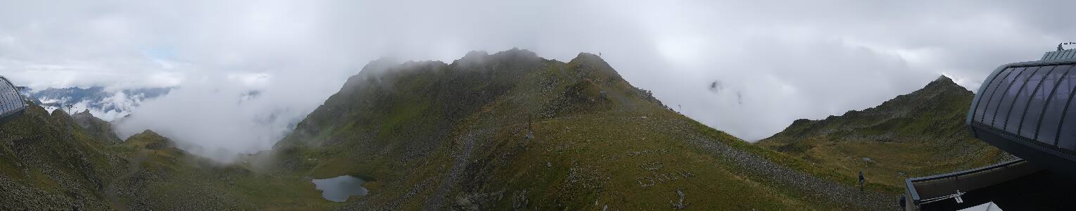 Silvretta Montafon Panorama Bahn am Hochjoch