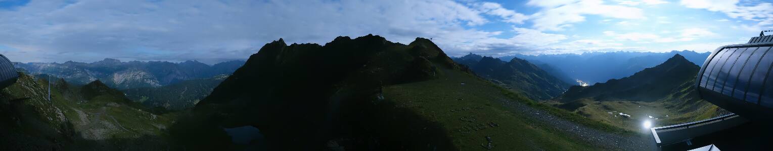 Silvretta Montafon | Panorama Bahn am Hochjoch
