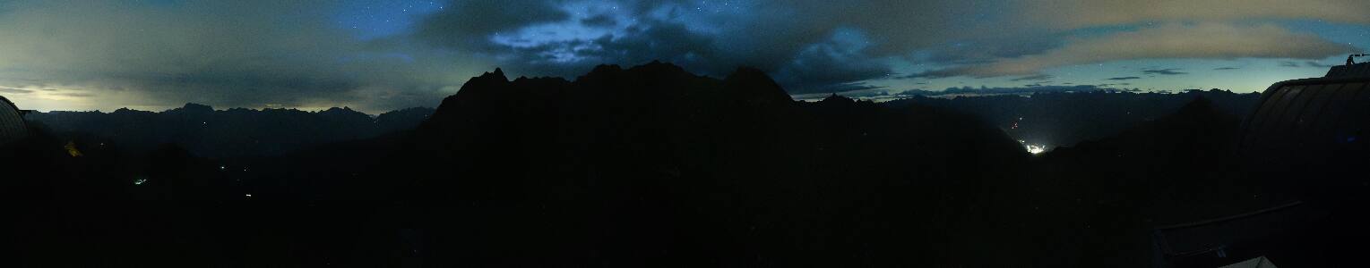 Silvretta Montafon Panorama Bahn am Hochjoch