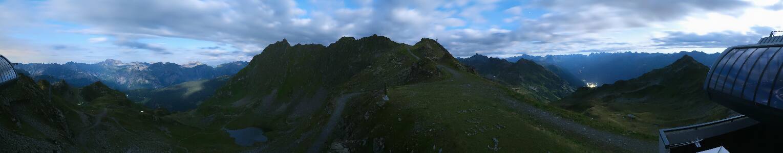 Silvretta Montafon | Panorama Bahn am Hochjoch