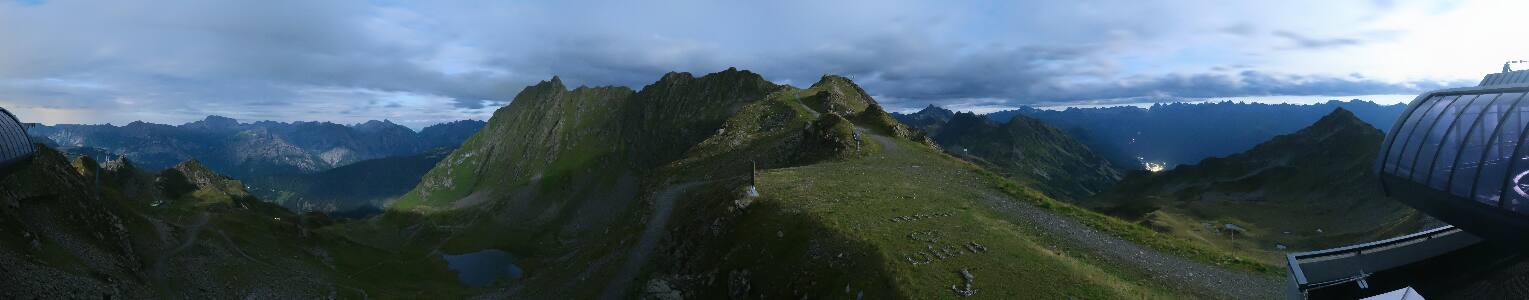 Silvretta Montafon | Panorama Bahn am Hochjoch