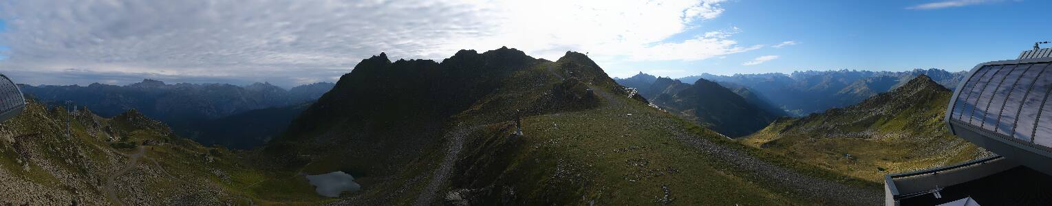 Silvretta Montafon | Panorama Bahn am Hochjoch