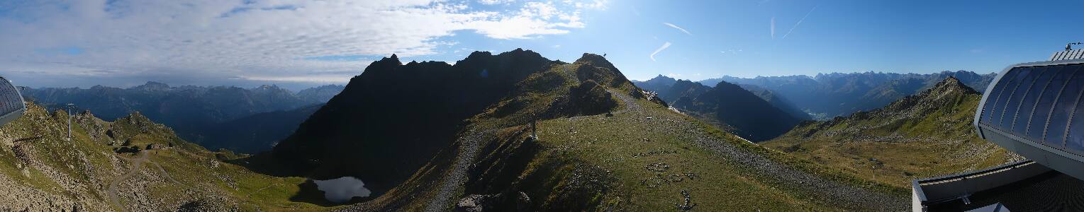 Silvretta Montafon | Panorama Bahn am Hochjoch