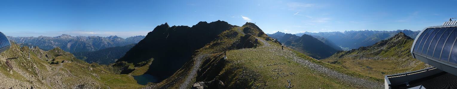 Silvretta Montafon | Panorama Bahn am Hochjoch
