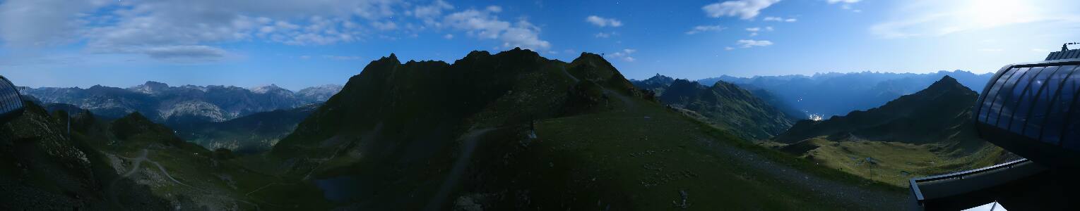 Silvretta Montafon | Panorama Bahn am Hochjoch