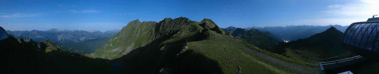 Silvretta Montafon | Panorama Bahn am Hochjoch