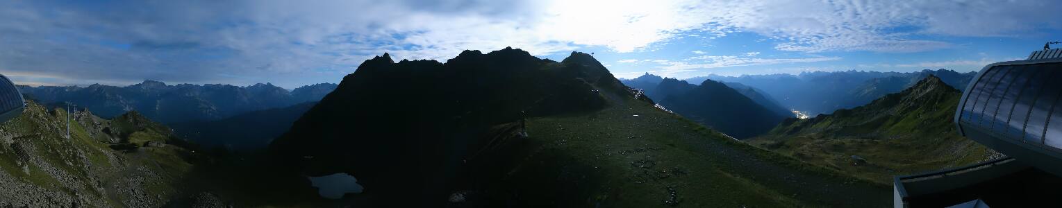 Silvretta Montafon | Panorama Bahn am Hochjoch