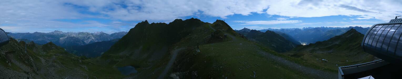 Silvretta Montafon | Panorama Bahn am Hochjoch