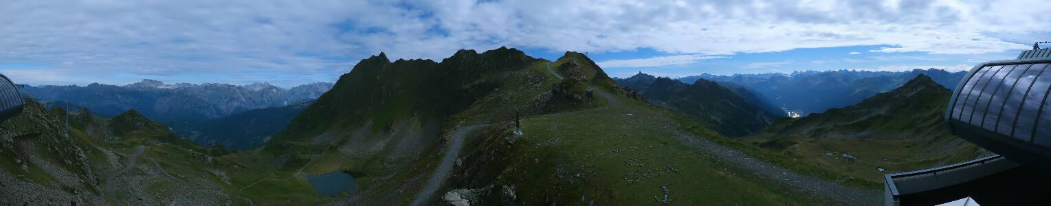 Silvretta Montafon | Panorama Bahn am Hochjoch