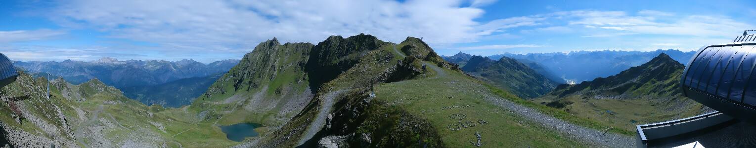Silvretta Montafon | Panorama Bahn am Hochjoch