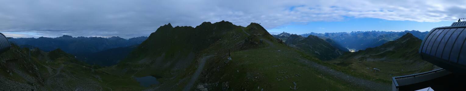Silvretta Montafon | Panorama Bahn am Hochjoch