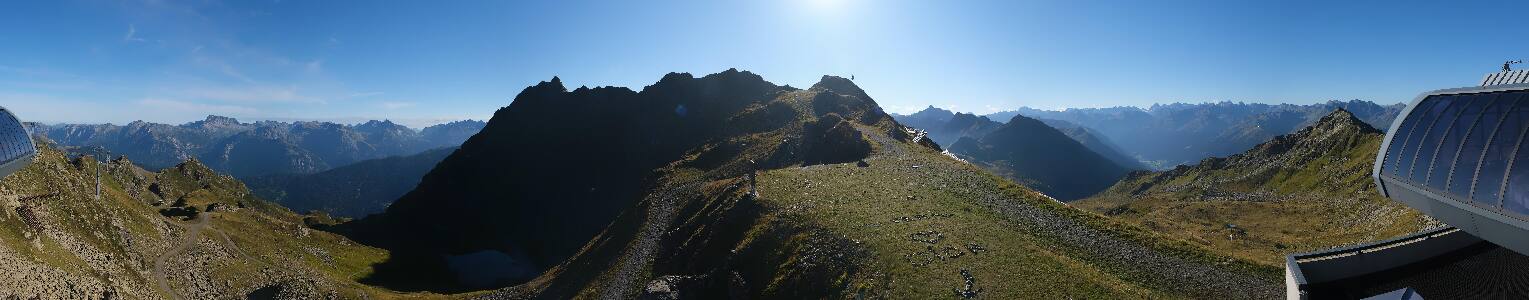 Silvretta Montafon | Panorama Bahn am Hochjoch