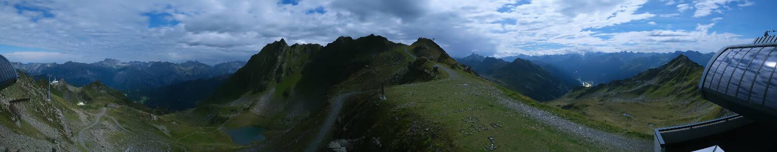 Silvretta Montafon | Panorama Bahn am Hochjoch
