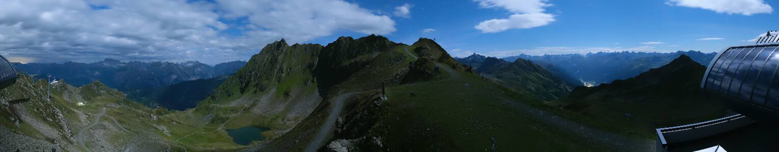 Silvretta Montafon | Panorama Bahn am Hochjoch