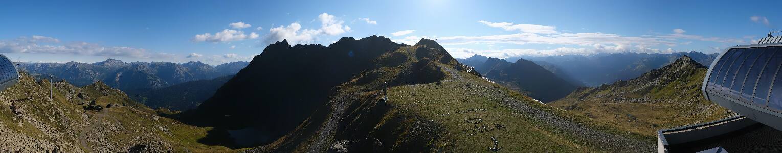 Silvretta Montafon | Panorama Bahn am Hochjoch