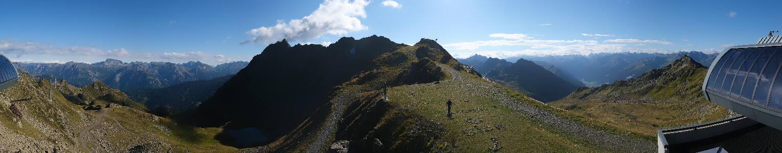 Silvretta Montafon | Panorama Bahn am Hochjoch