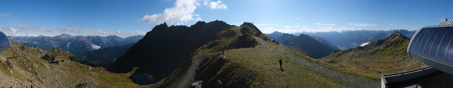 Silvretta Montafon | Panorama Bahn am Hochjoch