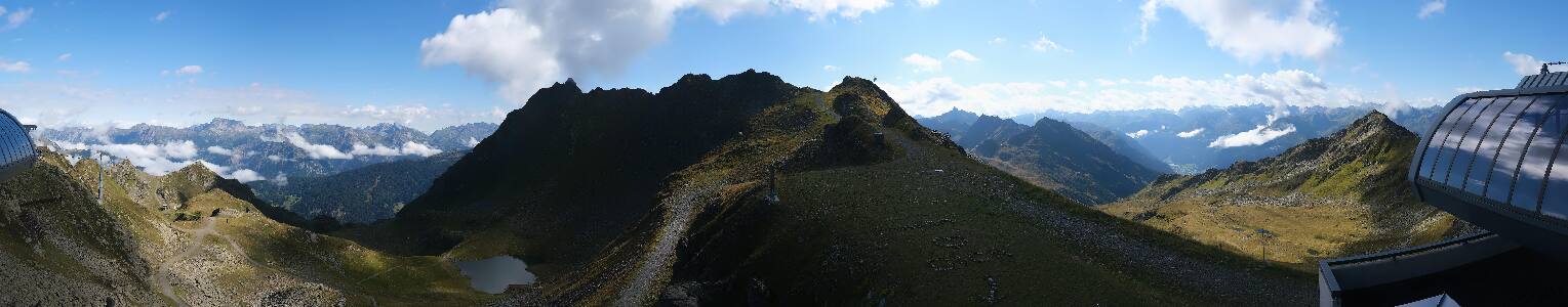 Silvretta Montafon | Panorama Bahn am Hochjoch