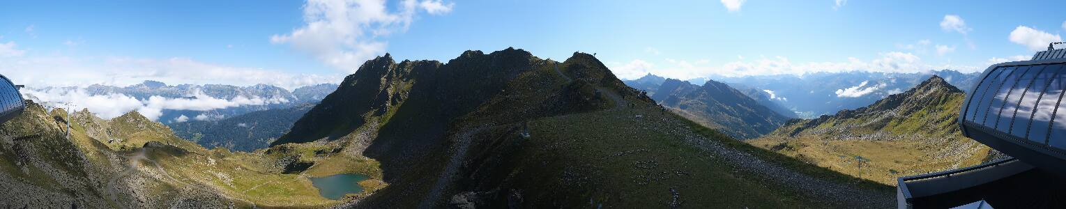 Silvretta Montafon | Panorama Bahn am Hochjoch