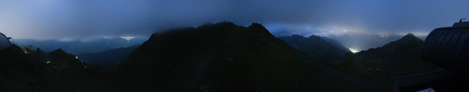 Silvretta Montafon Panorama Bahn am Hochjoch